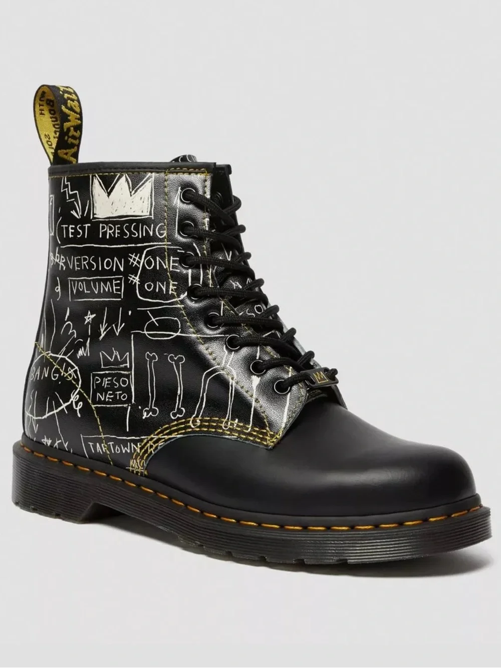Dr. Martens 1460 Basquiat Test Pressing Backhand Leather Mens size 10 NEW!!!